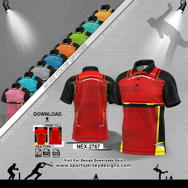 NEX-2767 8 COLORS SPORTSWEAR SUBLIMATION JERSEY DESIGN