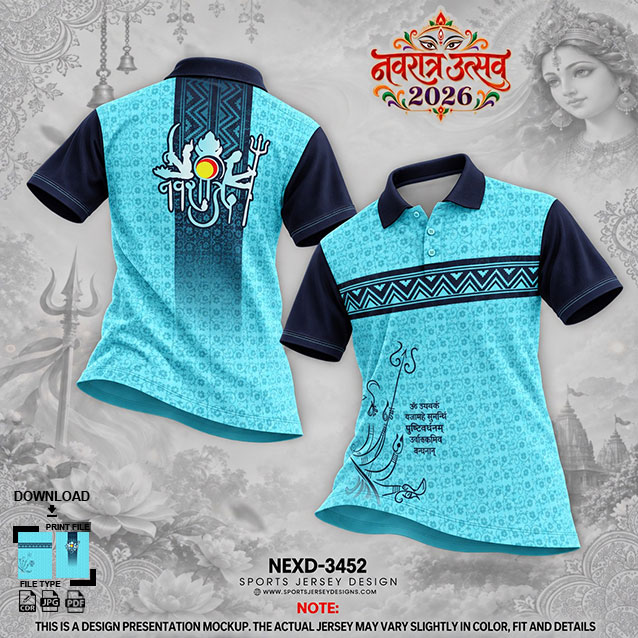 NEXD-3452 BLUE AND NAVY BLUE COMBINATION FOR NAVRATRI SPECIAL DESIGN