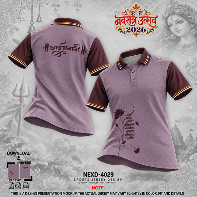 NEXD-4029 MAROON AND PURPLE COMBINATION FOR NAVRATRI SPECIAL DESIGN