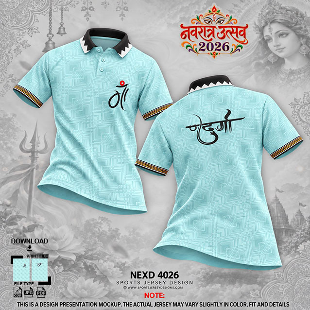 NEXD-4026 SKY BLUE AND BLACK COMBINATION FOR NAVRATRI SPECIAL DESIGN