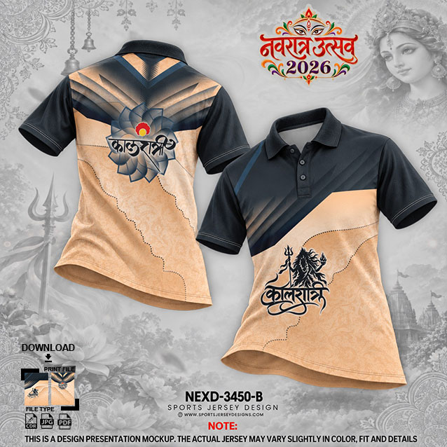 NEXD-3450 B BLACK AND CREAM COMBINATION FOR NAVRATRI SPECIAL DESIGN