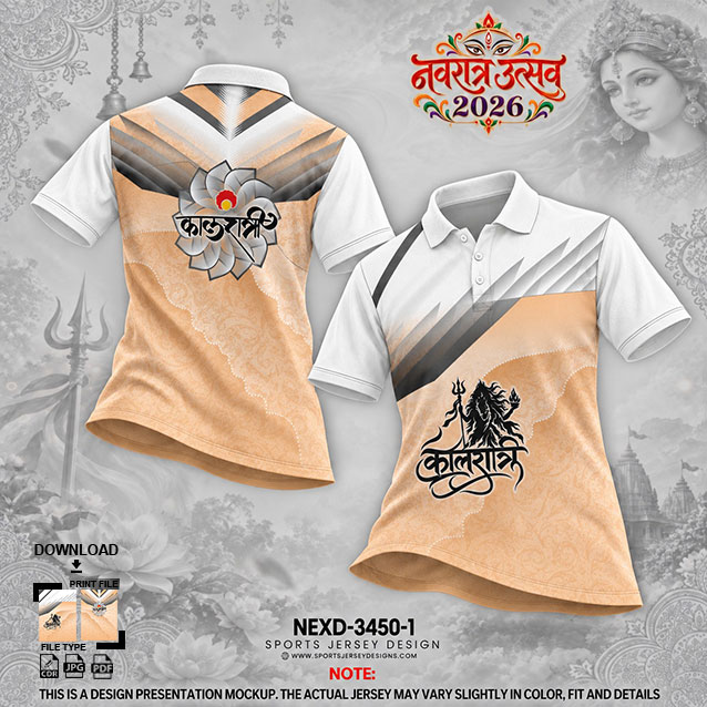 NEXD-3450-1 WHITE AND CREAM COMBINATION FOR NAVRATRI SPECIAL DESIGN
