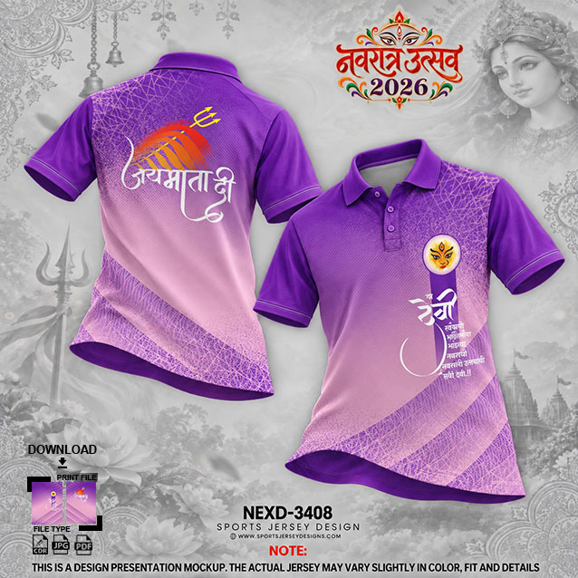 NEXD-3408 PURPLE AND WHITE COMBINATION FOR NAVRATRI SPECIAL DESIGN