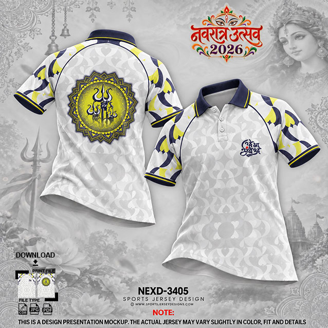 NEXD-3405 WHITE AND LIGHT GREY COMBINATION FOR NAVRATRI SPECIAL DESIGN