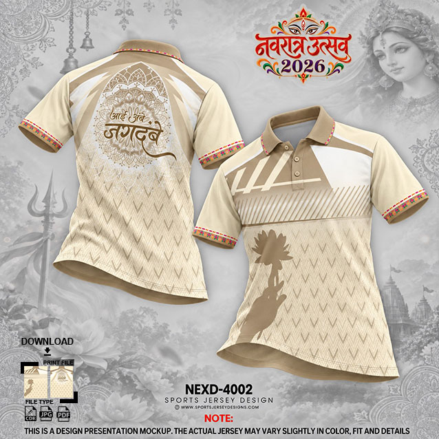 NEXD-3404 CREAM AND WHITE COMBINATION FOR NAVRATRI SPECIAL DESIGN
