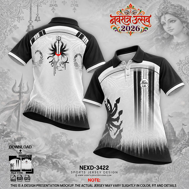 NEXD-3422 BLACK AND WHITE COMBINATION FOR NAVRATRI SPECIAL DESIGN