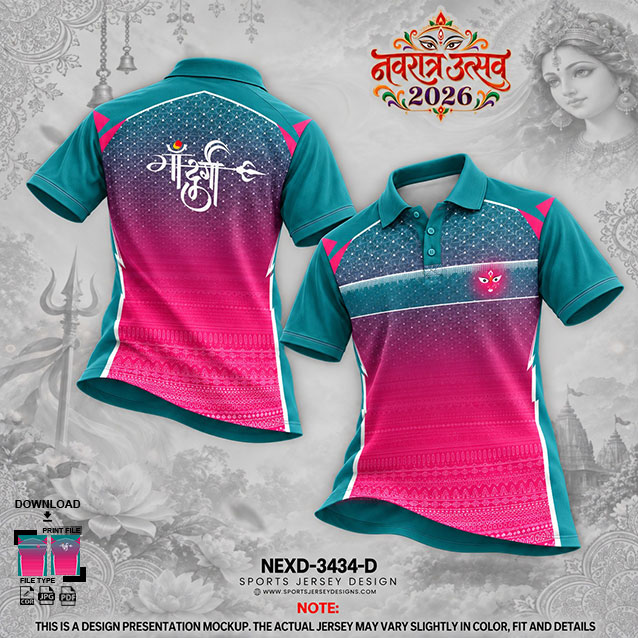 NEXD-3434 D PINK AND BLUE COMBINATION FOR NAVRATRI SPECIAL DESIGN
