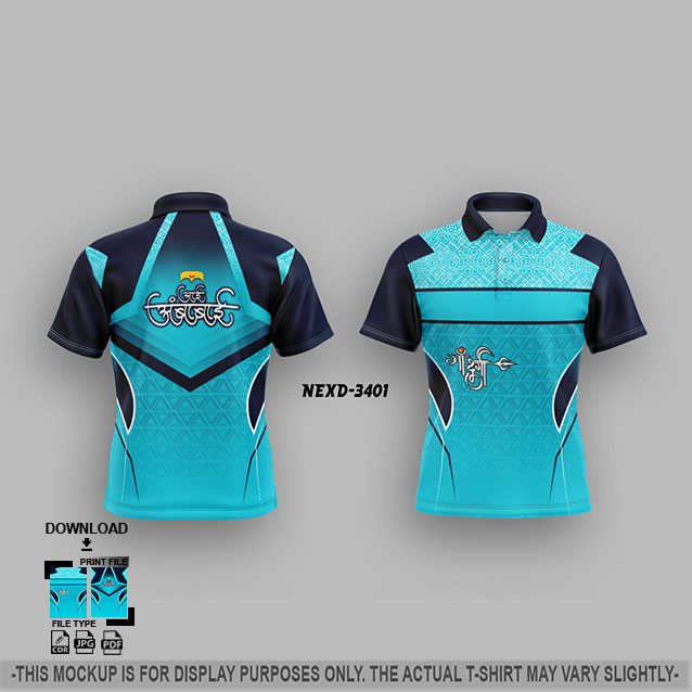NEXD-3401 NAVY BLUE AND INDIA BLUE COMBINATION FOR NAVRATRI SPECIAL DESIGN