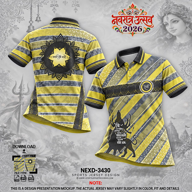 NEXD-3430 YELLOW AND GREY COMBINATION FOR NAVRATRI SPECIAL DESIGN