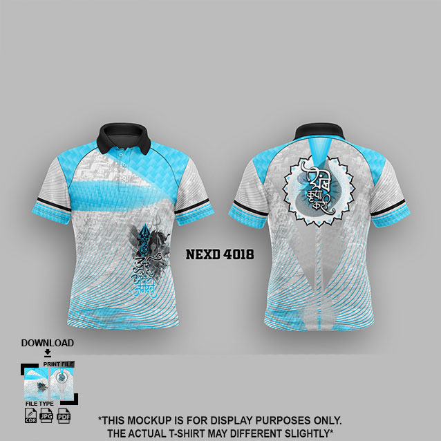 NEXD-4018 BLUE AND GREY COMBINATION FOR NAVRATRI SPECIAL DESIGN