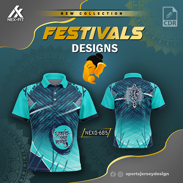 NEXG-685 GANESHA FESTIVAL JERSEY DESIGN