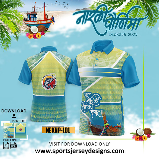 NEXNP-101  NARALI POURNIMA TRADITIONAL AND FESTIVE WEAR IN INDIA BLUE AND WHITE COLOR