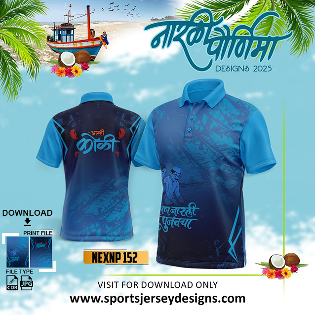 NEXNP 152 NARALI POURNIMA TRADITIONAL AND FESTIVE WEAR IN INDIA BLUE AND BLUE COLOR