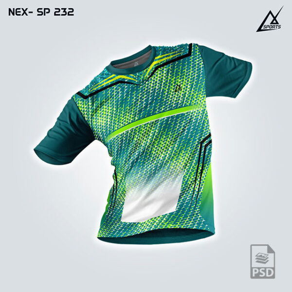NEX SP 232 RAMA GREEN SPORTSWEAR SUBLIMATION JERSEY DESIGN
