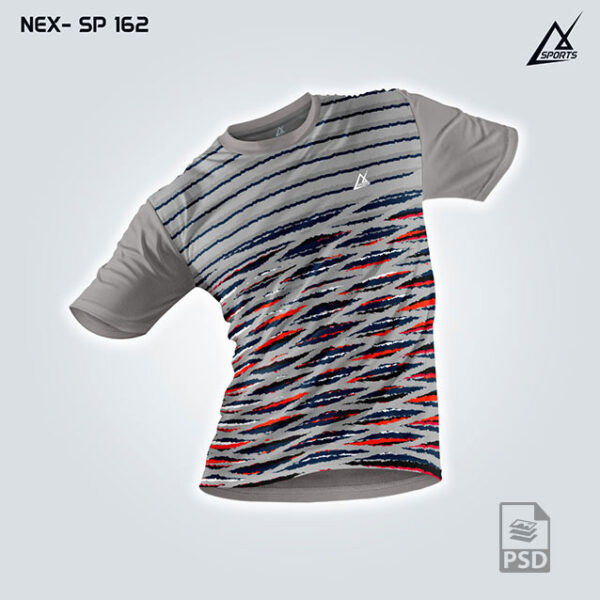 NEX SP 162 GRAY SPORTSWEAR SUBLIMATION JERSEY DESIGN