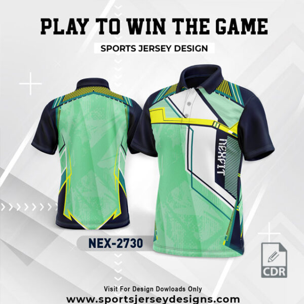 NEX 2730 RAMA GREEN SPORTSWEAR SUBLIMATION JERSEY DESIGN