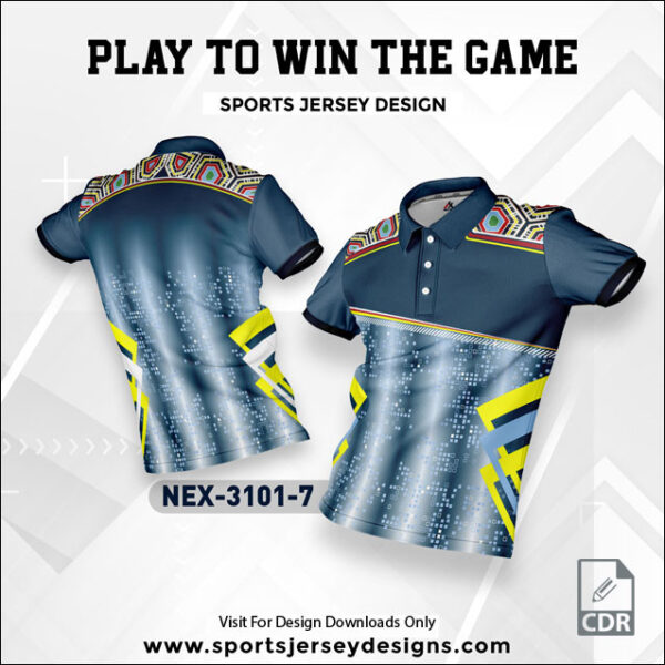 NEX 3101-7 AIRFORCE SPORTSWEAR SUBLIMATION JERSEY DESIGN