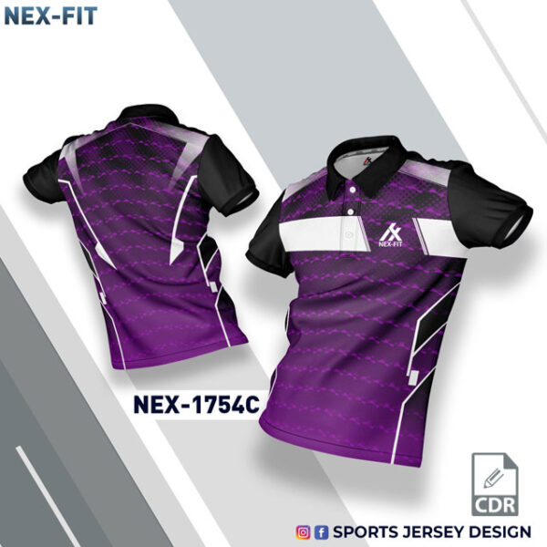 NEX-1754-C YELLOW WITH WHITE AND BLACK GRADIENT SPORTSWEAR SUBLIATION JERSEY DESIGN