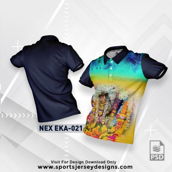 NEX EKA-021 EKVIRA AAI PALKHI SUBLIMATION JERSEY DESIGN