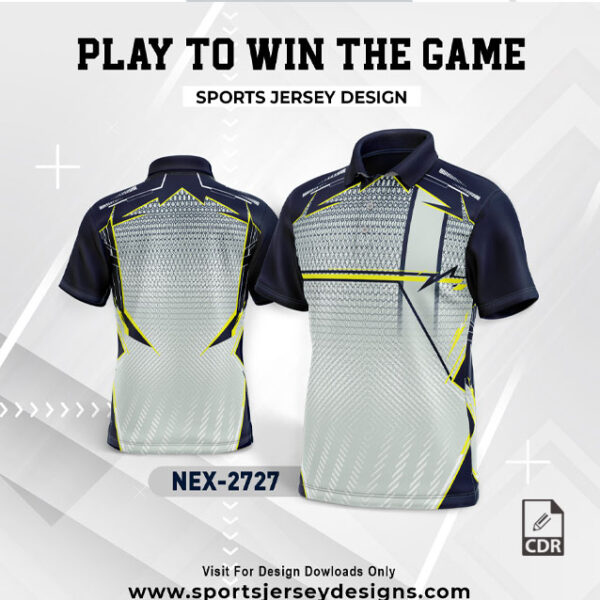 NEX 2727 LIGHT PISTA GREEN WITH NAVY BLUE GRADIENT SPORTSWEAR SUBLIMATION JERSEY DESIGN