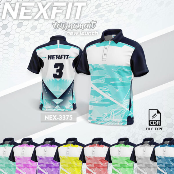 NEX 3373 VARIANT COLORS SPORTSWEAR SUBLIMATION JERSEY DESIGN