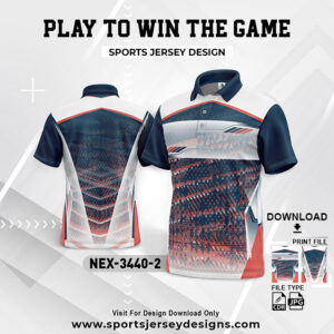 NEX-3440-2 PEACH,AIR FORCE AND WHITE GRADIENT SPORTSWEAR SUBLIMATION JERSEY DESIGN
