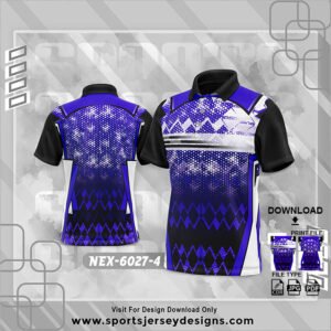 NEX-6027-4-PURPLE AND BLACK GRADIENT SPORTSWEAR SUBLIMATION JERSEY DESIGN